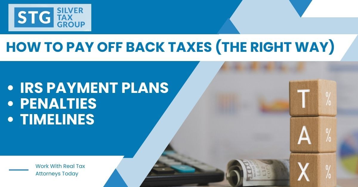 paying back taxes guide.