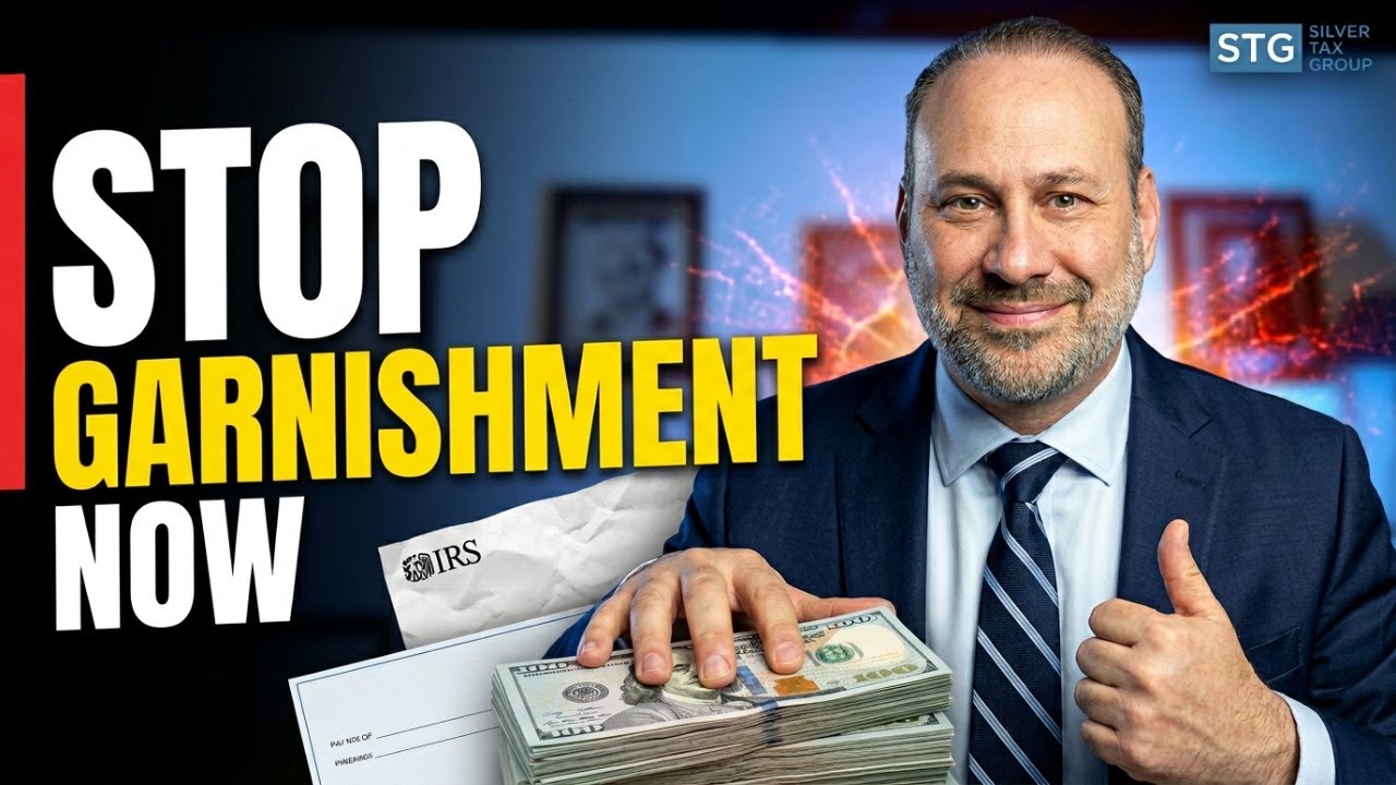 IRS Wage Garnishment: How to Stop It FAST (Step-by-Step Guide) | Chad Silver @silvertaxgroup