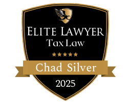 Chad Silver is rated 5/5 as an Elite Tax Lawyer.