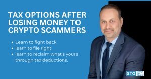 how to file taxes after a pig butchering scam