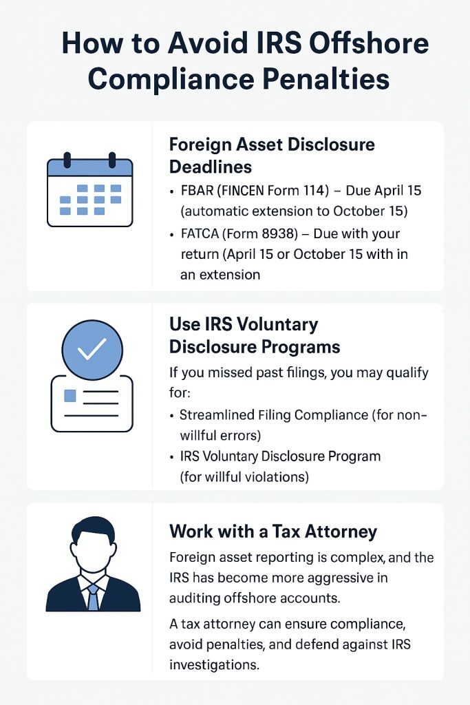 Offshore penalties infographic