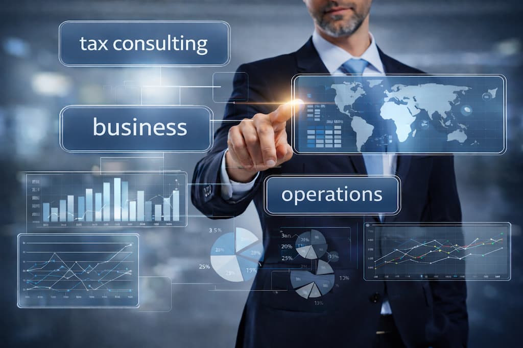 A tax consultant for businesses