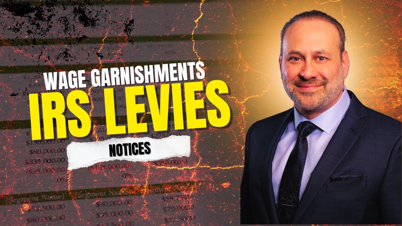 IRS Levy Warning: How to STOP Wage Garnishment & Bank Account Seizure (Final Notice LT11 / 1058)